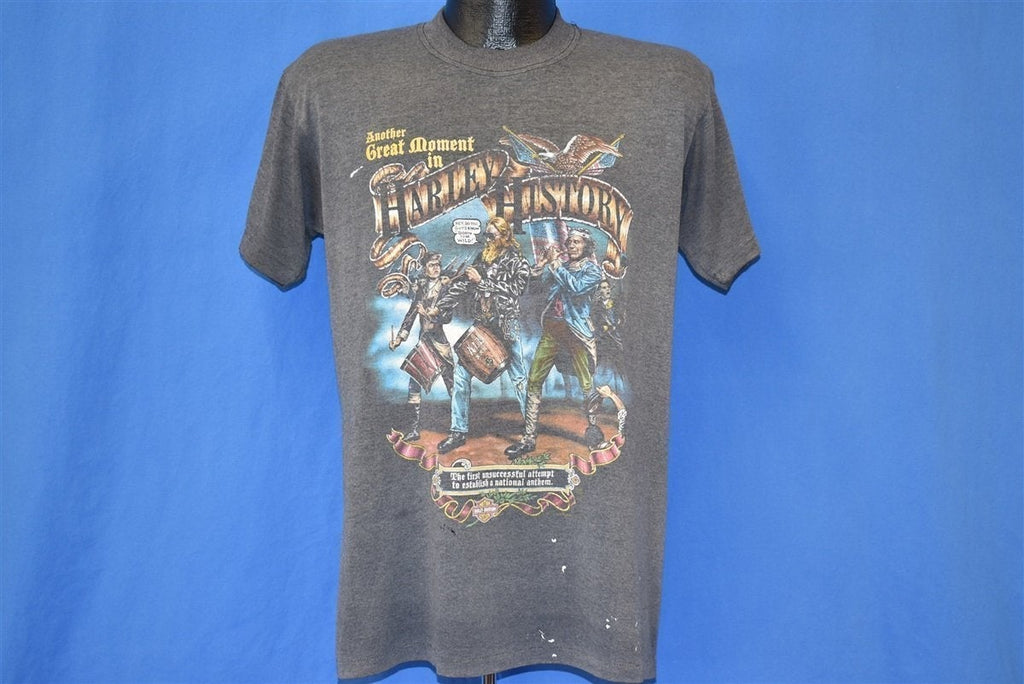 90s Harley Davidson History Fife Drum Funny t-shirt Medium product image 2