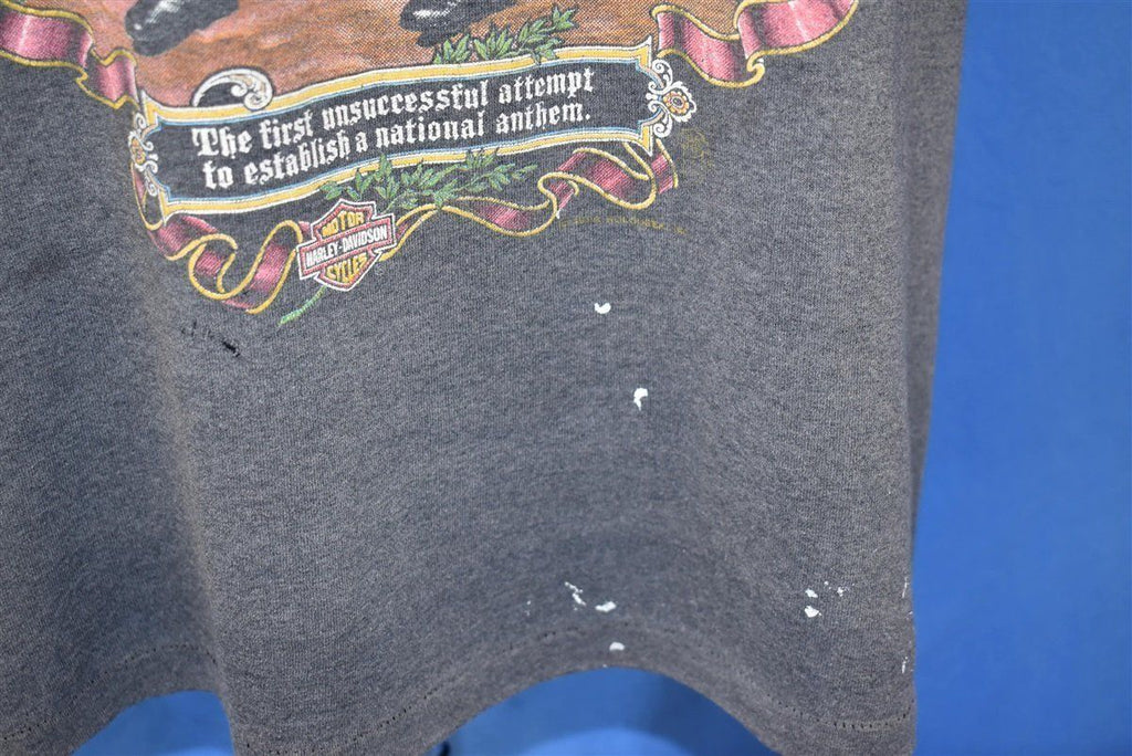 90s Harley Davidson History Fife Drum Funny t-shirt Medium product image 3