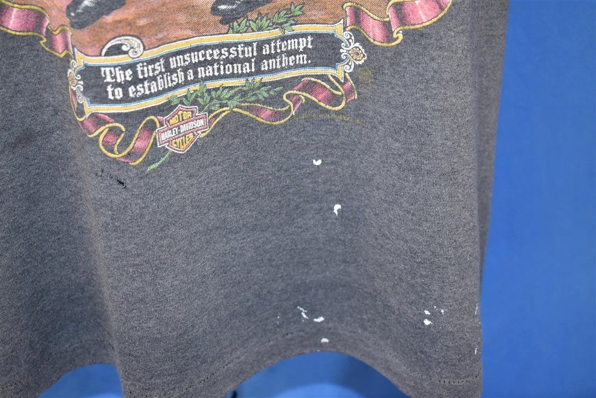 90s Harley Davidson History Fife Drum Funny t-shirt Medium product image 3