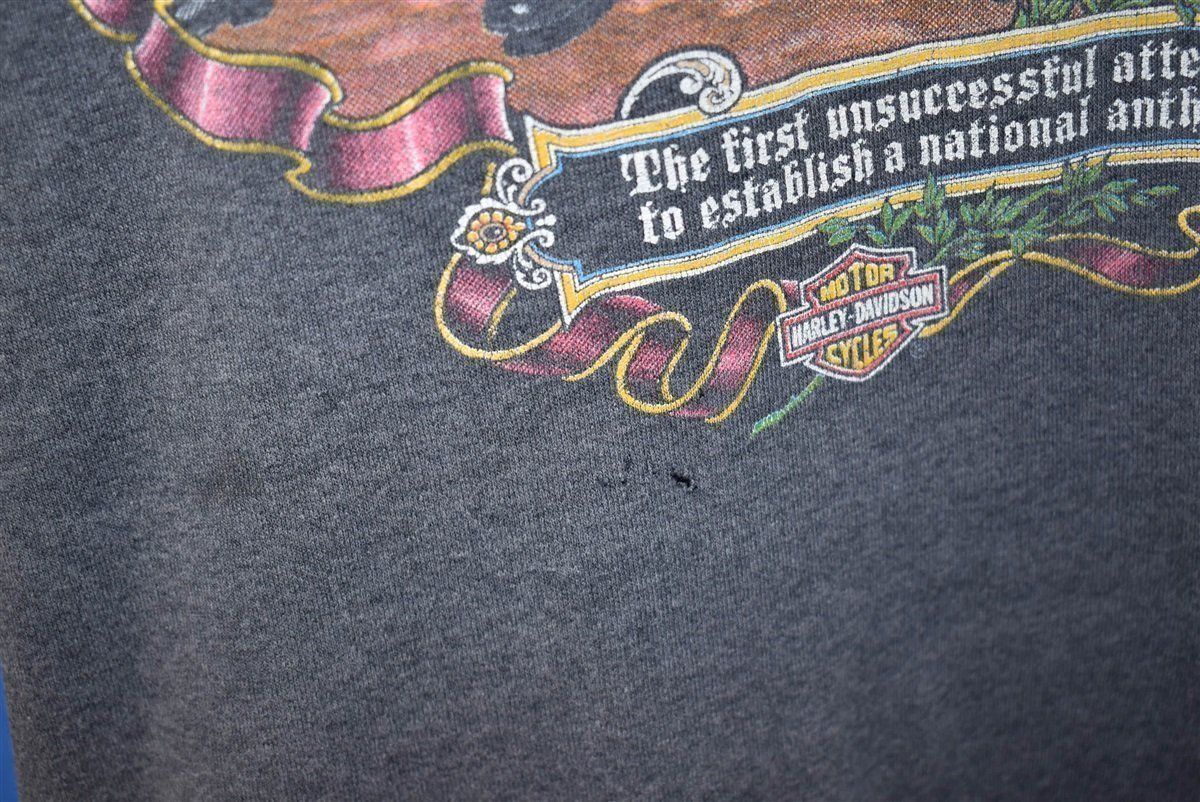 90s Harley Davidson History Fife Drum Funny t-shirt Medium product image 4