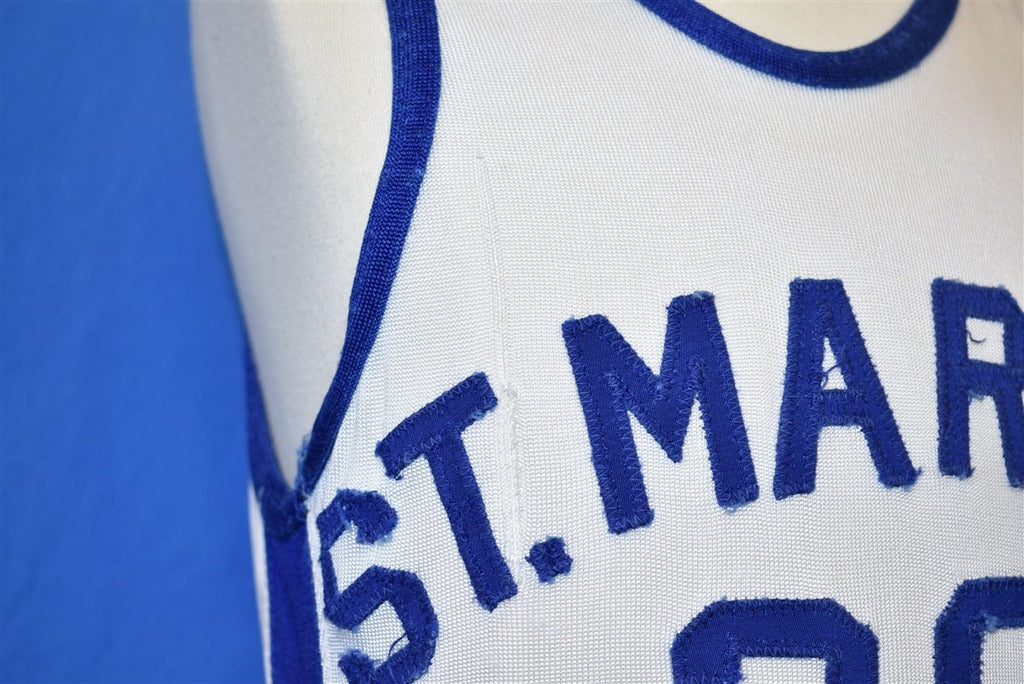 60s St Mary's #30 Nylon Basketball Jersey t-shirt Youth product image 3