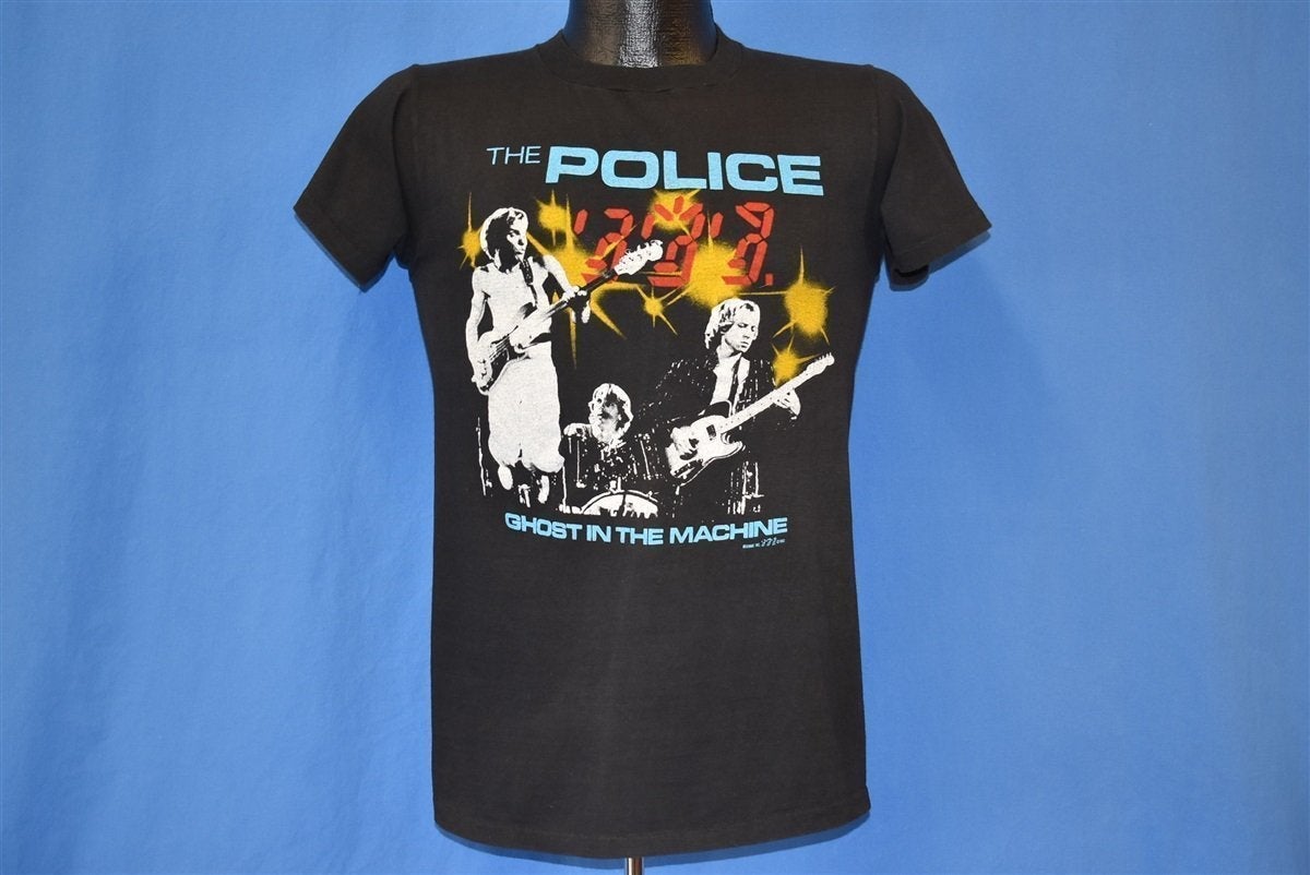 80s The Police Ghost in Machine Tour 1982 t-shirt Small product image 2