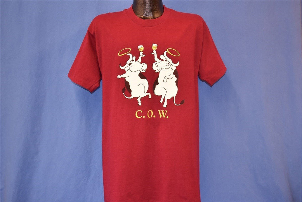 90s Westover Vineyards Palomares Cow Cartoon t-shirt Large product image 2