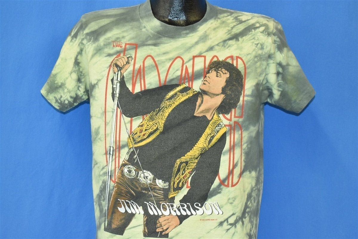80s The Doors Jim Morrison Tie Dye t-shirt Medium product image 1