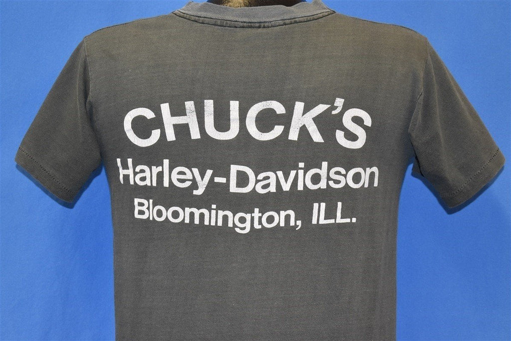 80s Harley Davidson Motorcycles Chuck's t-shirt Medium product image 3