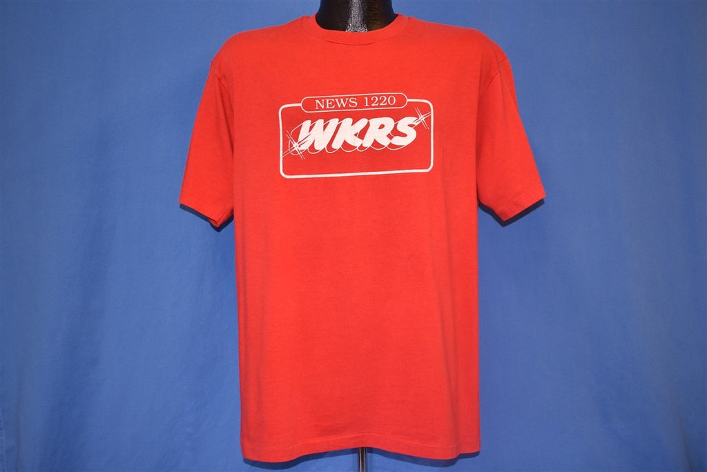 80s News 1220 AM WKRS Radio Station t-shirt Extra Large product image 2