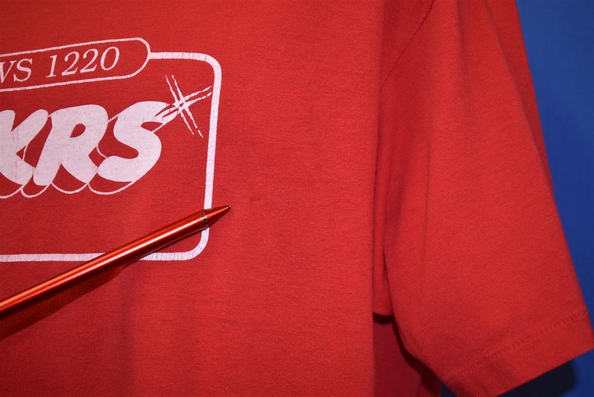 80s News 1220 AM WKRS Radio Station t-shirt Extra Large product image 4