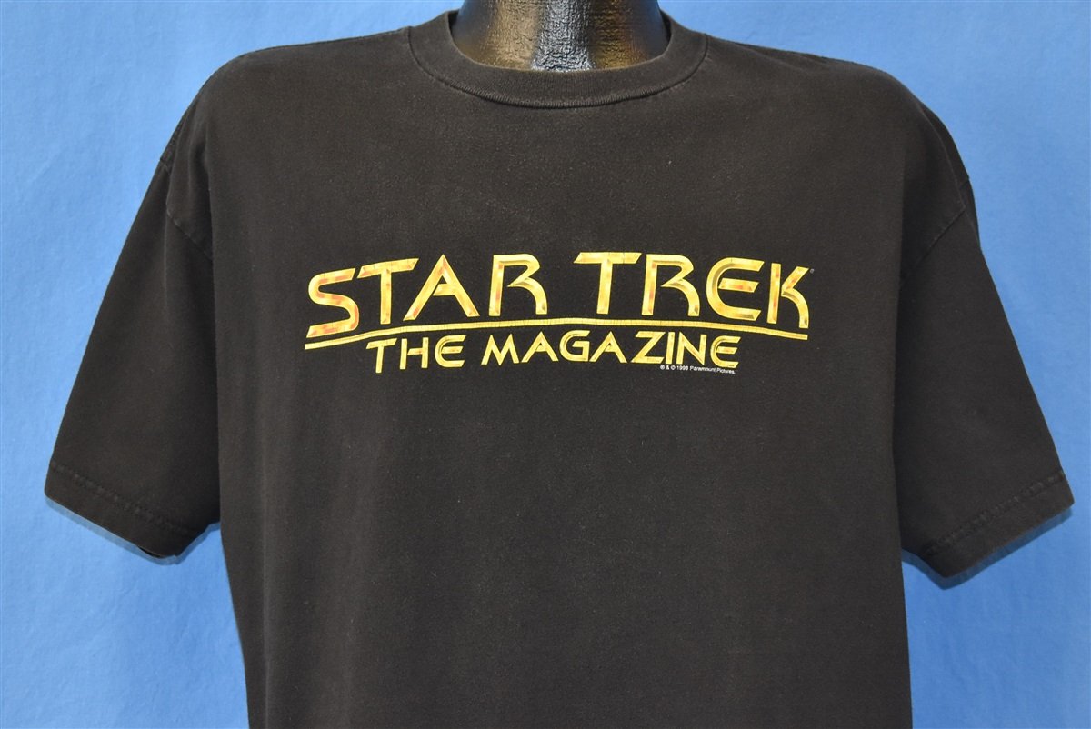 90s Star Trek The Magazine Sci Fi t-shirt Large product image 1