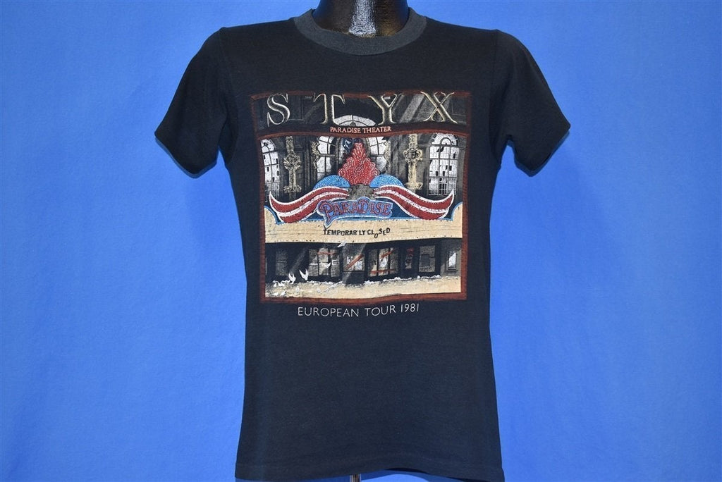 80s Styx Paradise Theater 1981 Tour Rock t-shirt Small product image 7