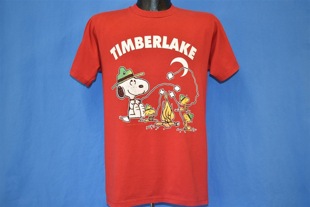 80s Peanuts Timberlake Snoopy Woodstock Tourist t-shirt product image 2