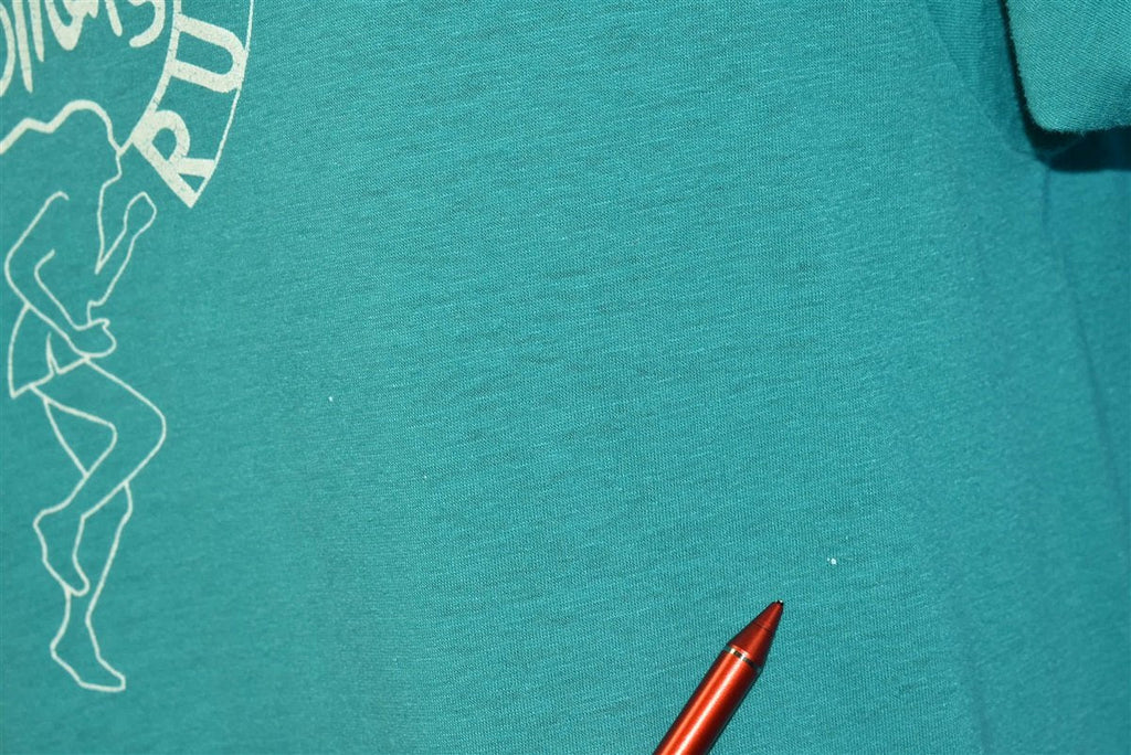 80s G. Fox Women's 10K Run George Teal t-shirt Medium product image 3