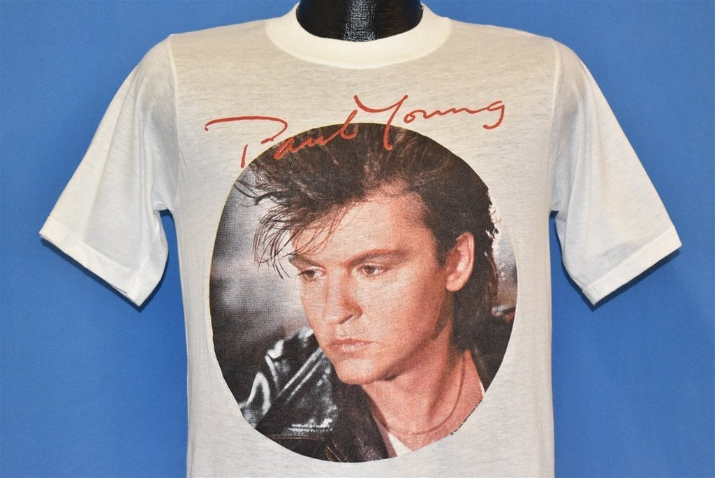 80s Paul Young Nine Go Mad Davy Crockett Tour t-shirt Medium product image 4