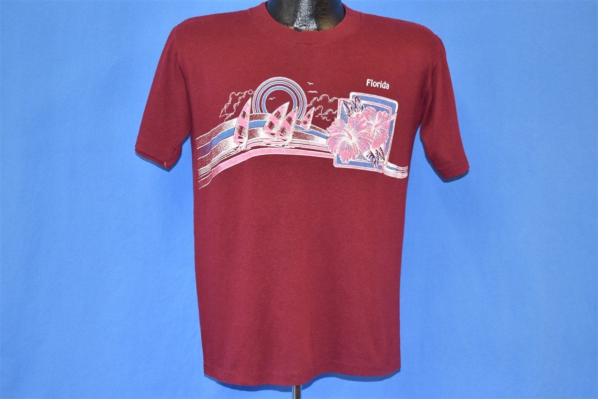 80s Florida Windsurfing Surf Rainbow t-shirt Medium product image 2