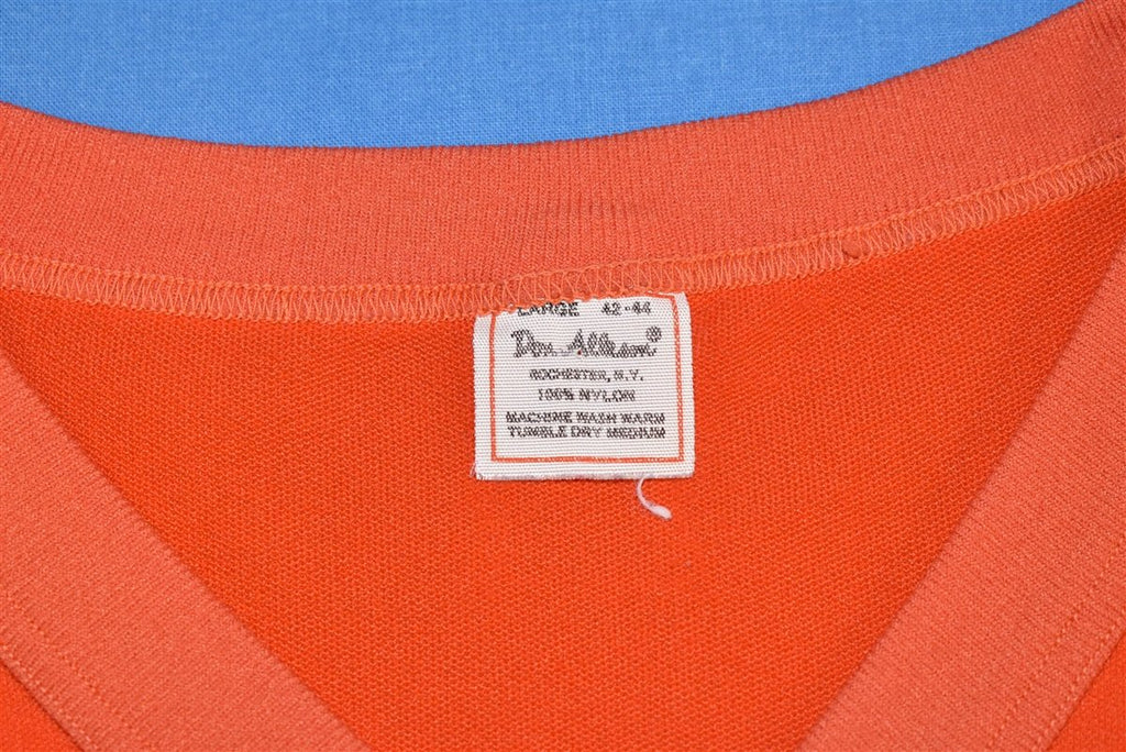 70s Team Sporting Goods Orange V Neck Jersey t-shirt Large product image 3