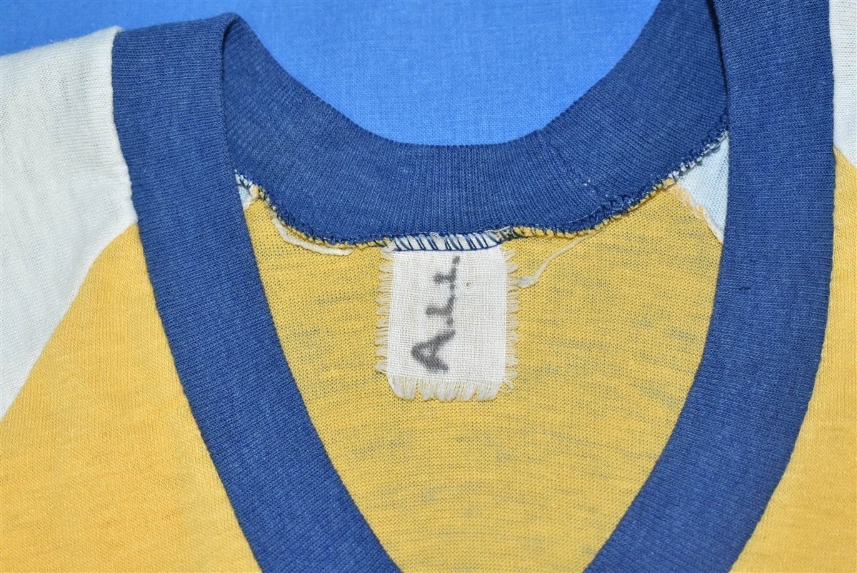 70s Garfield S.A.C. Jogger Funny Ringer Jersey t-shirt Small product image 4