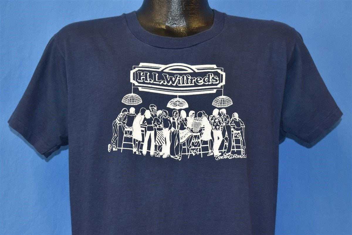 80s HL Wilfred's Connecticut Bar Music Venue t-shirt Medium product image 1