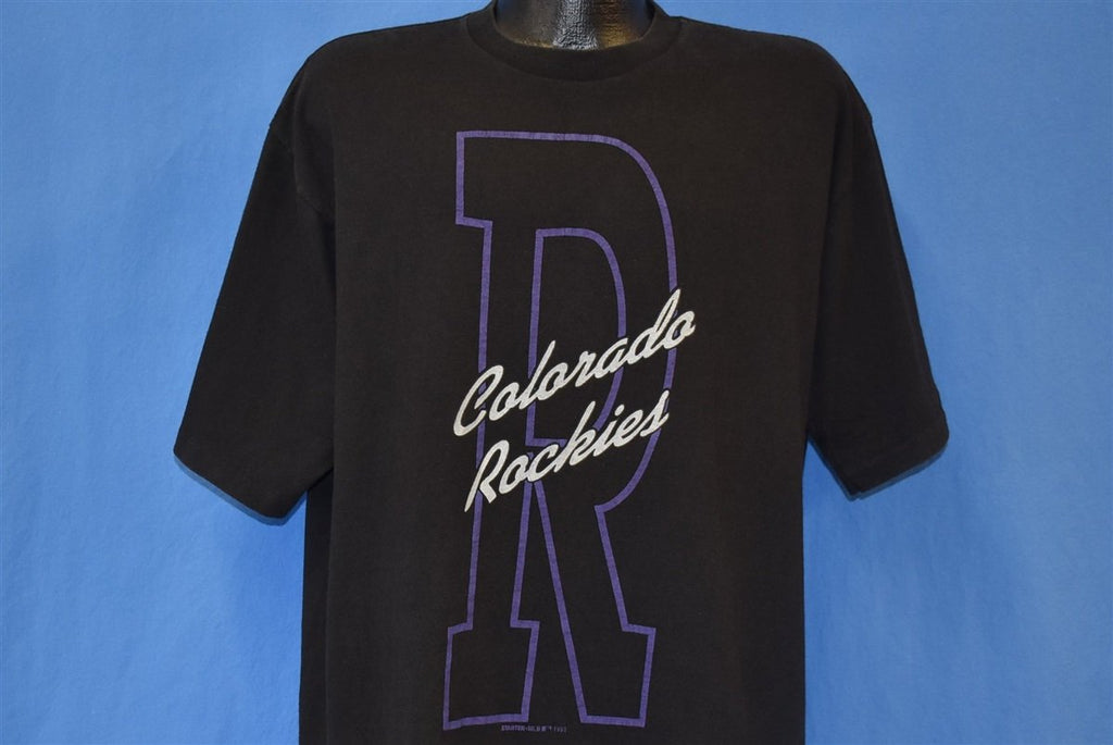 90s Colorado Rockies Starter MLB Baseball t-shirt Extra product image 1