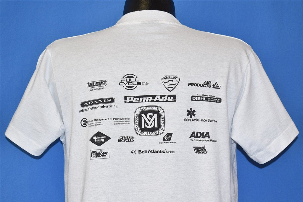 90s MS 150 PA Dutch Bike Tour 1991 Horse Buggy t-shirt Large product image 3