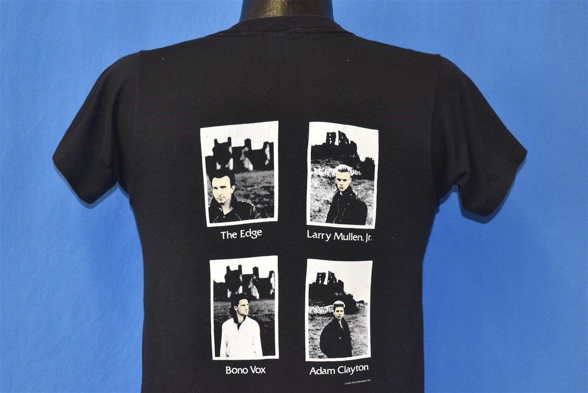 80s U2 The Unforgettable Fire Album 1984 Band t-shirt Small product image 3