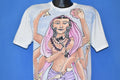 80s Durga Devi Shakti Hindu Goddess Hand Painted t-shirt product image 1