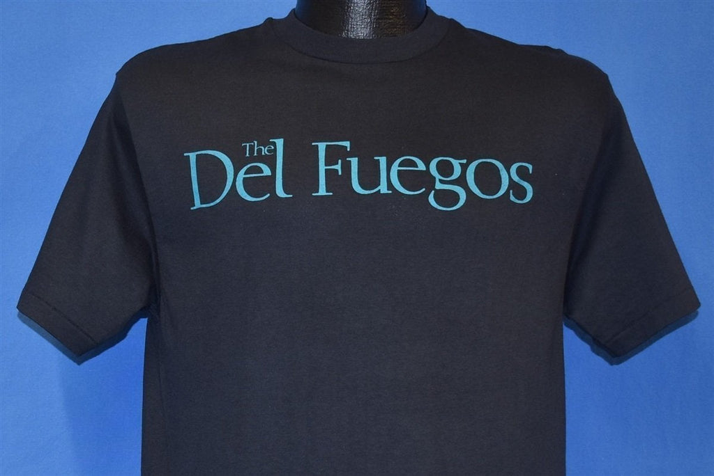 80s Del Fuegos Punk Band World Tour 1986 t-shirt Medium product image 4