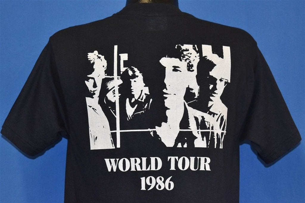 80s Del Fuegos Punk Band World Tour 1986 t-shirt Medium product image 5