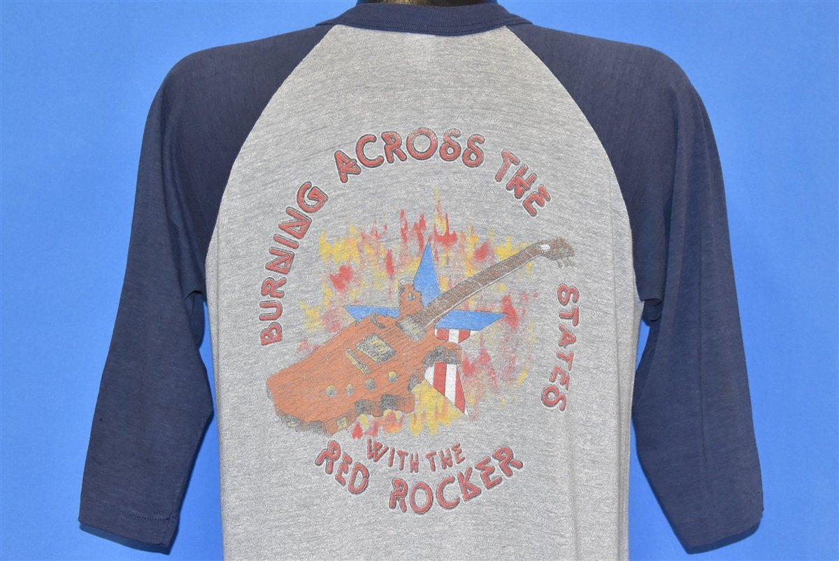 80s Sammy Hagar Across the States Red Rocker t-shirt Large product image 4