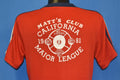 80s Matt's Club California 81 Pool League Ara t-shirt Medium product image 1