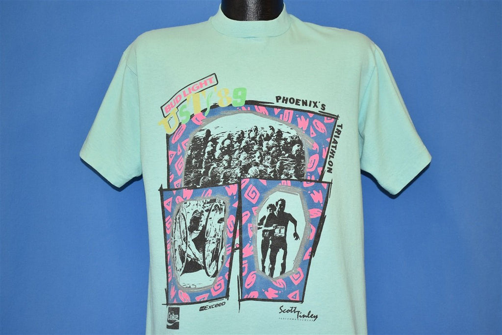 80s Phoenix's Triathlon USTS '89 Bud Light Coke t-shirt product image 1