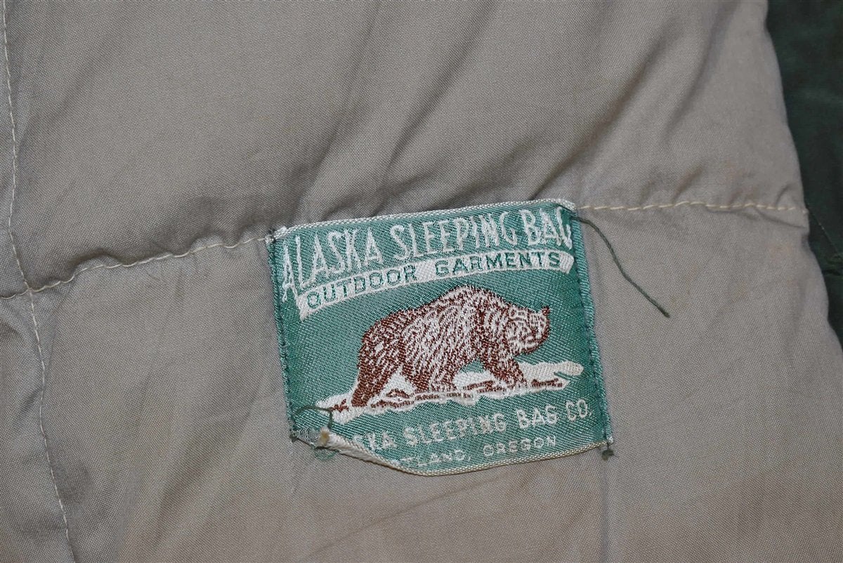 50s Alaska Sleeping Bag Civilian Navy Deck Jacket Large