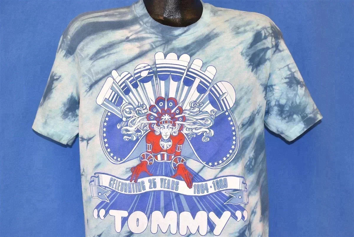 80s The Who Tommy Celebrating 25 Years Tie Dye t-shirt Large product image 6