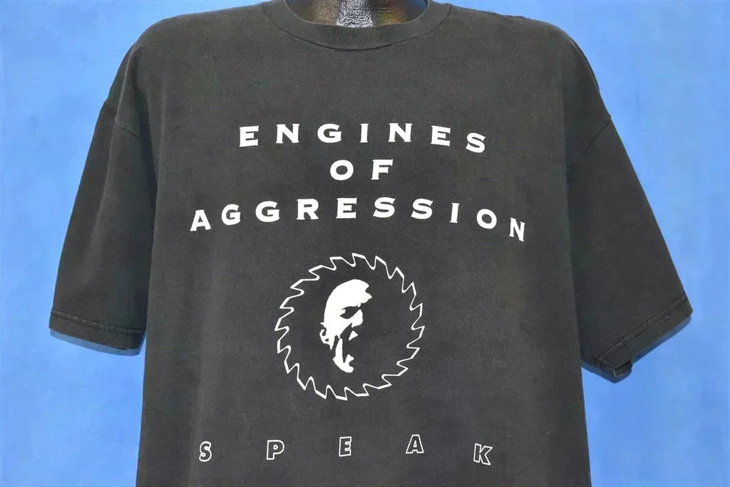 90s Engines of Aggression Speak Album t-shirt Extra Large product image 4