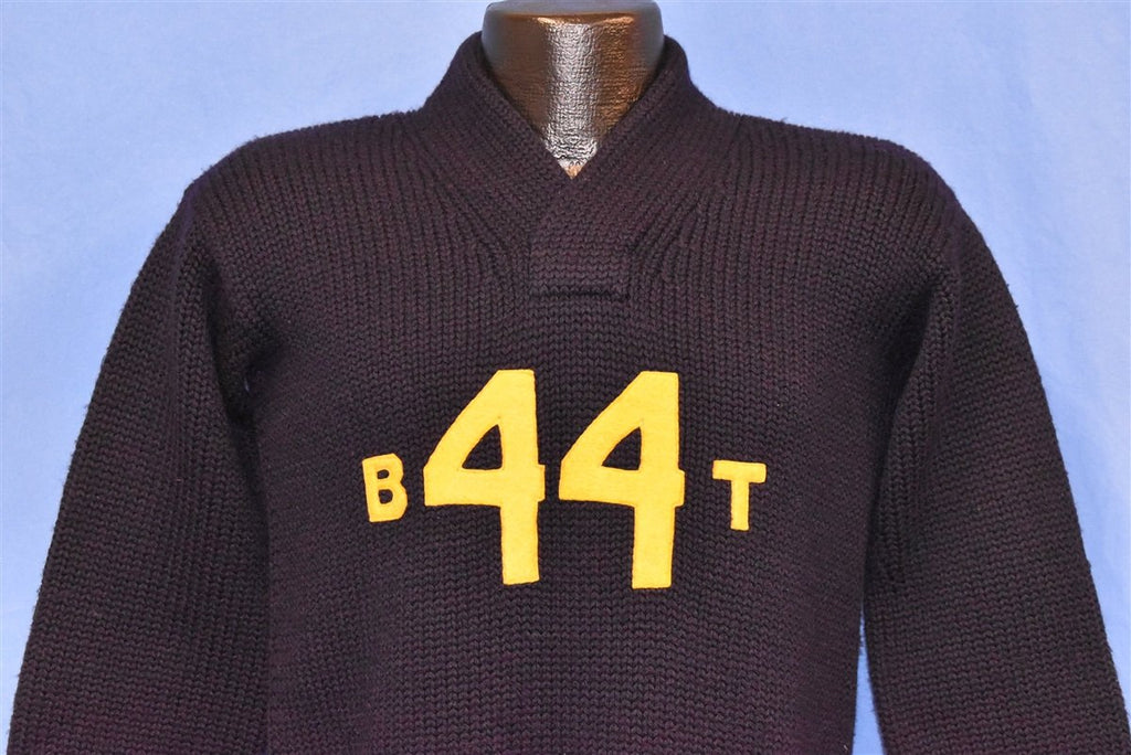 40s USN BT Boilerman 1944 WWII Naval Sweater Small