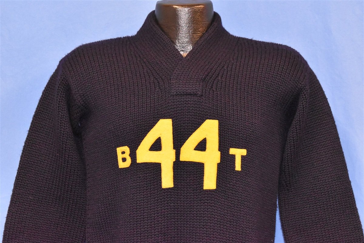 40s USN BT Boilerman 1944 WWII Naval Sweater Small