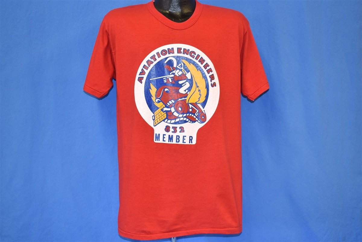 80s 832nd Aviation Engineers Battalion t-shirt Large product image 2