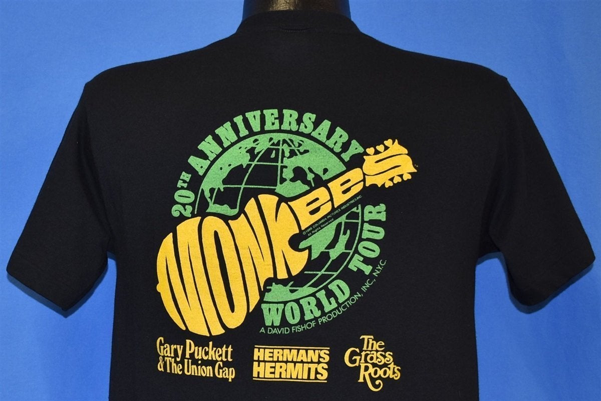 80s The Monkees 20th Anniversary Convertible t-shirt Medium product image 3