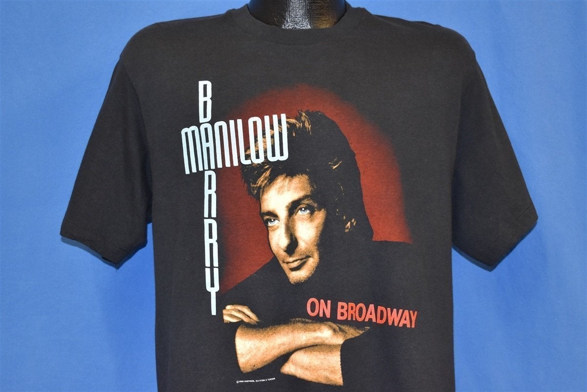 80s Barry Manilow Live on Broadway Tour t-shirt Large product image 1