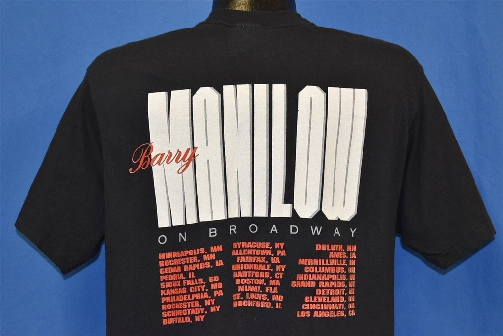 80s Barry Manilow Live on Broadway Tour t-shirt Large product image 3