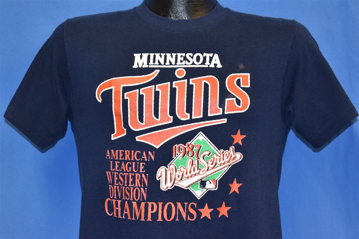 80s Minnesota Twins 1987 World Series Champs t-shirt Small product image 1