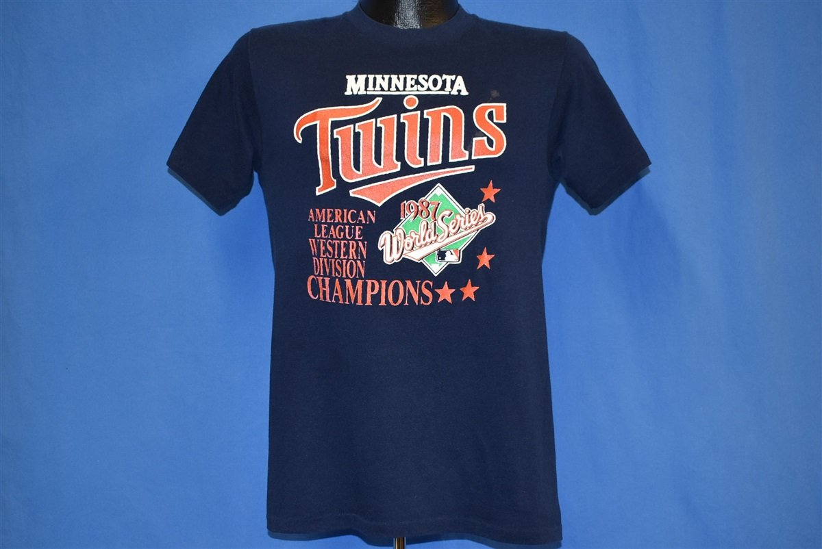 80s Minnesota Twins 1987 World Series Champs t-shirt Small product image 2