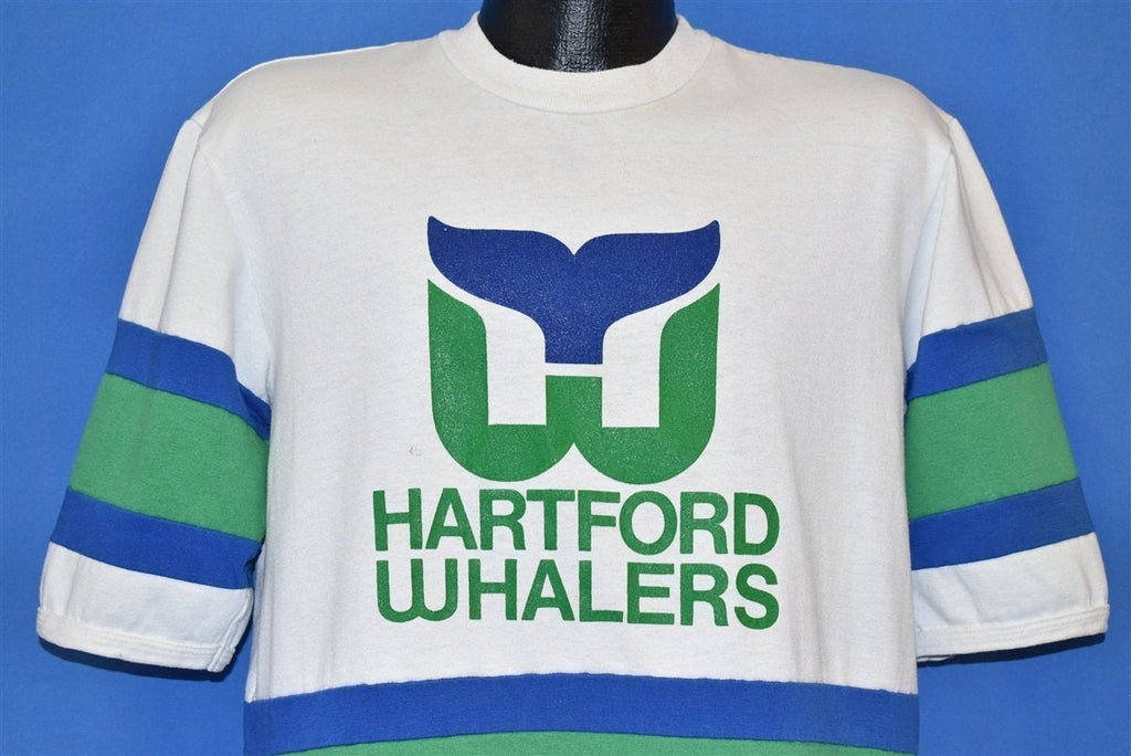 90s Hartford Whalers Logo NHL Jersey t-shirt Medium product image 1