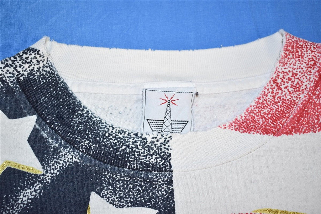 90s USA Flag All Over Print t-shirt Extra Large product image 3