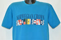 90s Norwegian Crown Maritime Flags Cruise Ship t-shirt Large product image 1