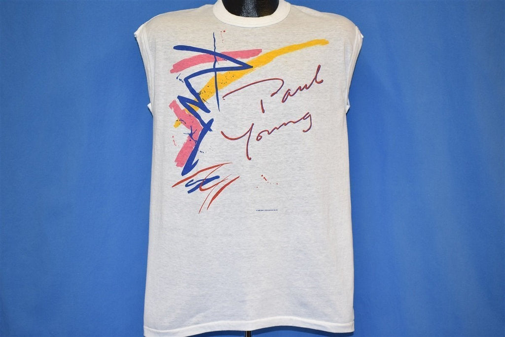 80s Paul Young Nine Go Mad With Davy Crockett Tour t-shirt product image 2