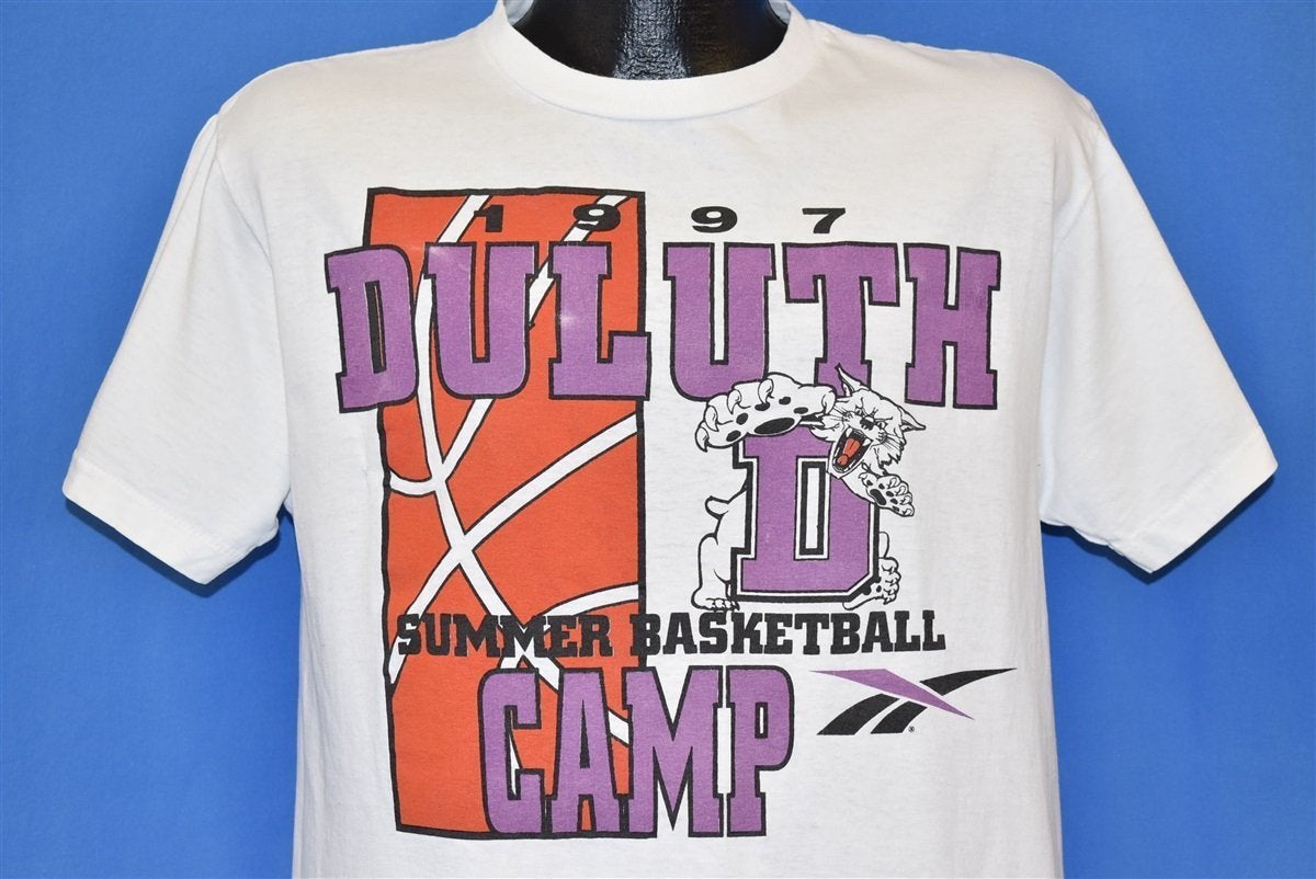 90s Reebok Duluth Wildcats Basketball Camp t-shirt Medium product image 1