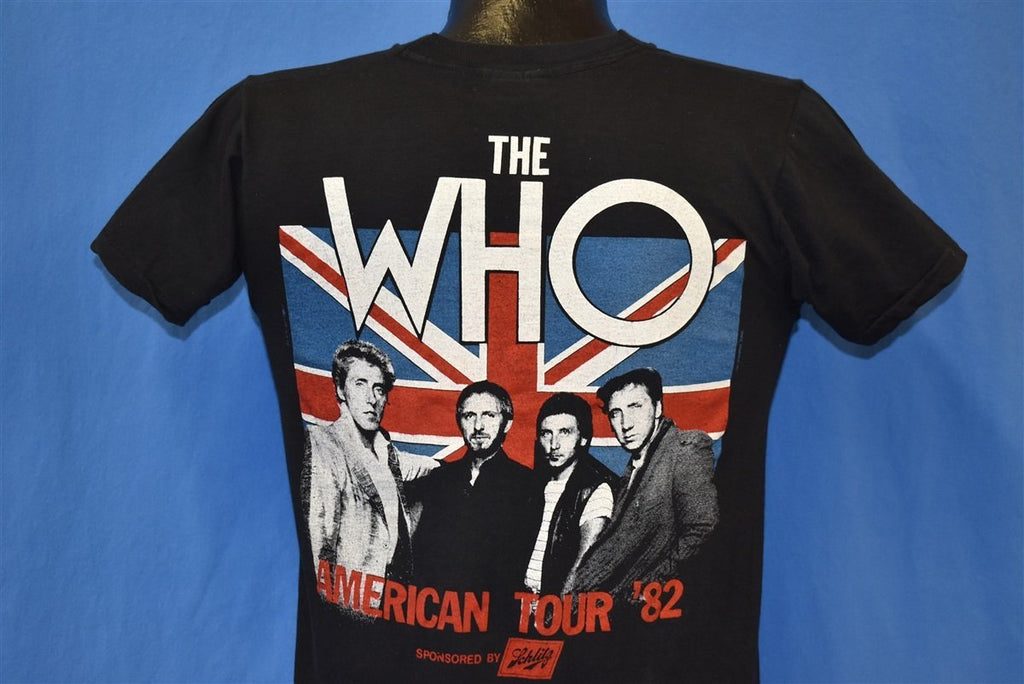 80s The Who 1982 American Tour Rock t-shirt Small product image 3