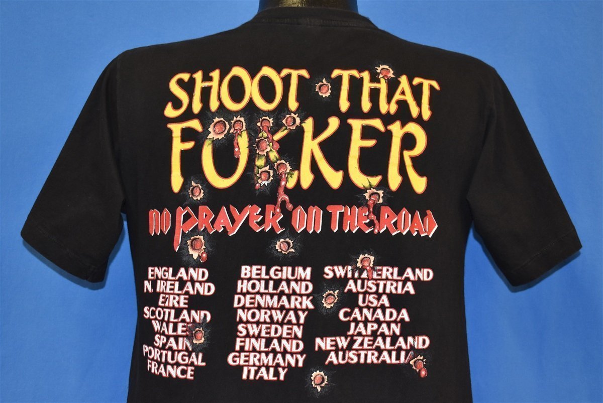90s Iron Maiden No Prayer For the Dying Tour t-shirt Medium product image 3