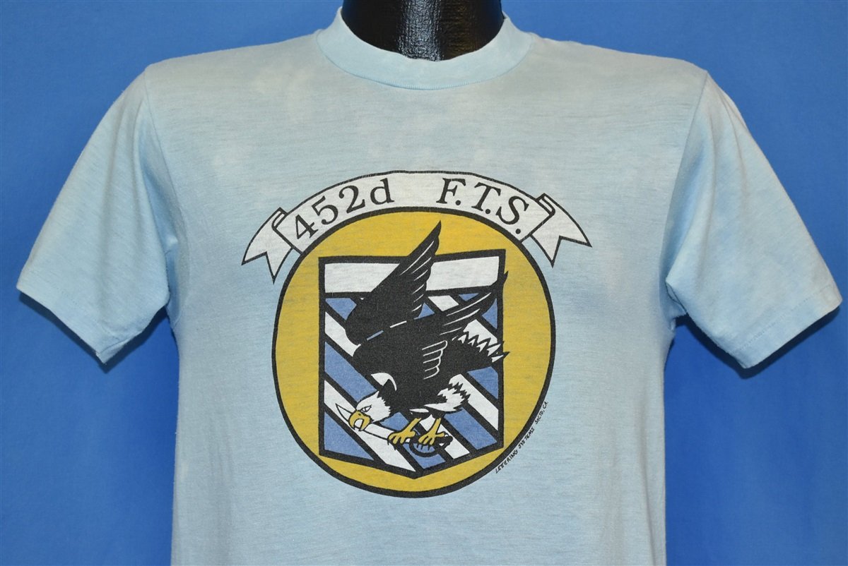 80s 452d Flight Test Squadron US Air Force t-shirt Small product image 1