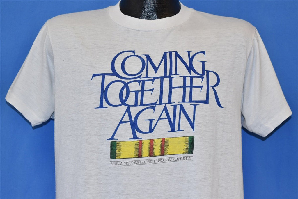 80s Coming Together Again Vietnam Veterans t-shirt Large product image 1