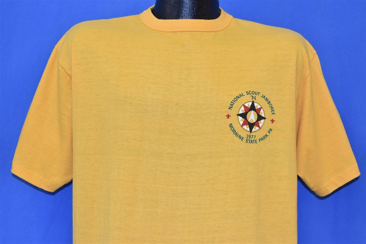 70s BSA National Scout Jamboree Moraine 1977 t-shirt Large product image 1